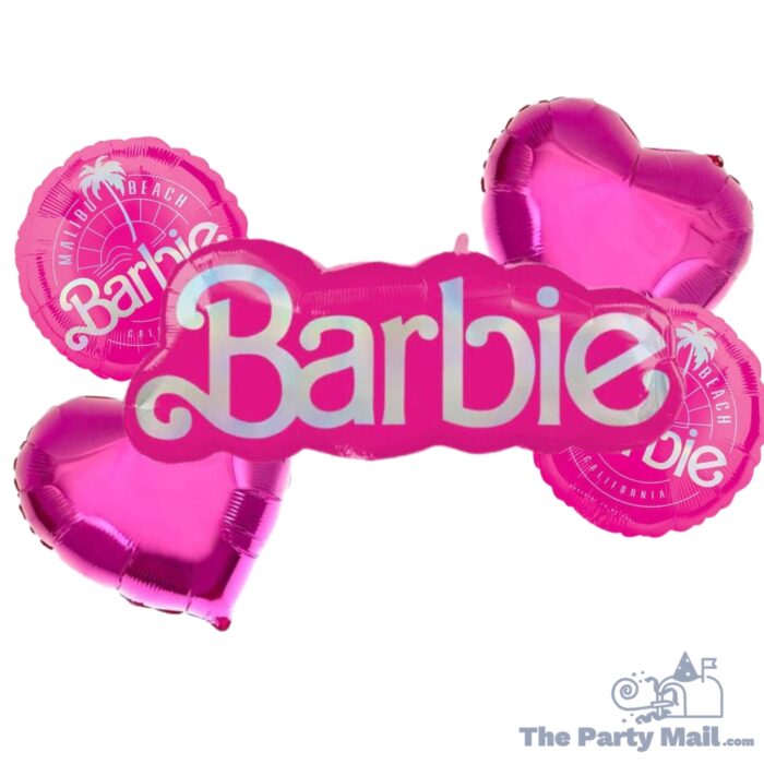 5Pcs Barbie Balloon Pack