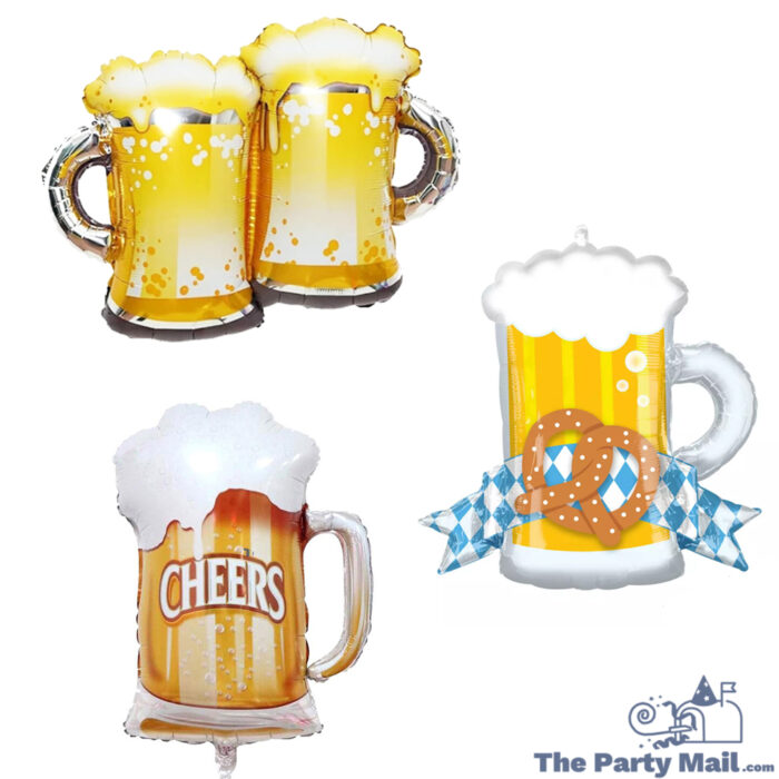 Beer Mug Foil Balloons