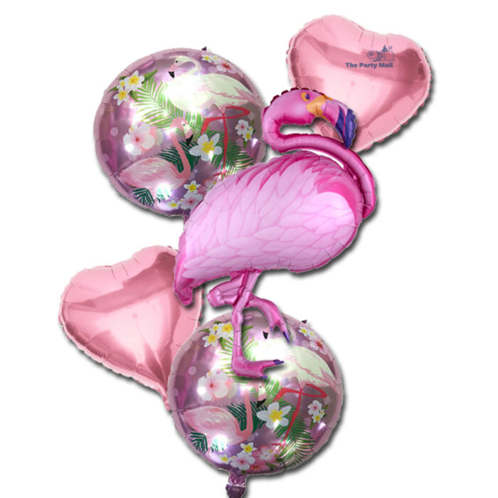 Flamingo Foil Balloon Pack