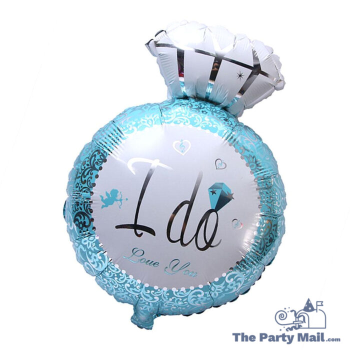 "I do" Diamond Ring Foil Balloon
